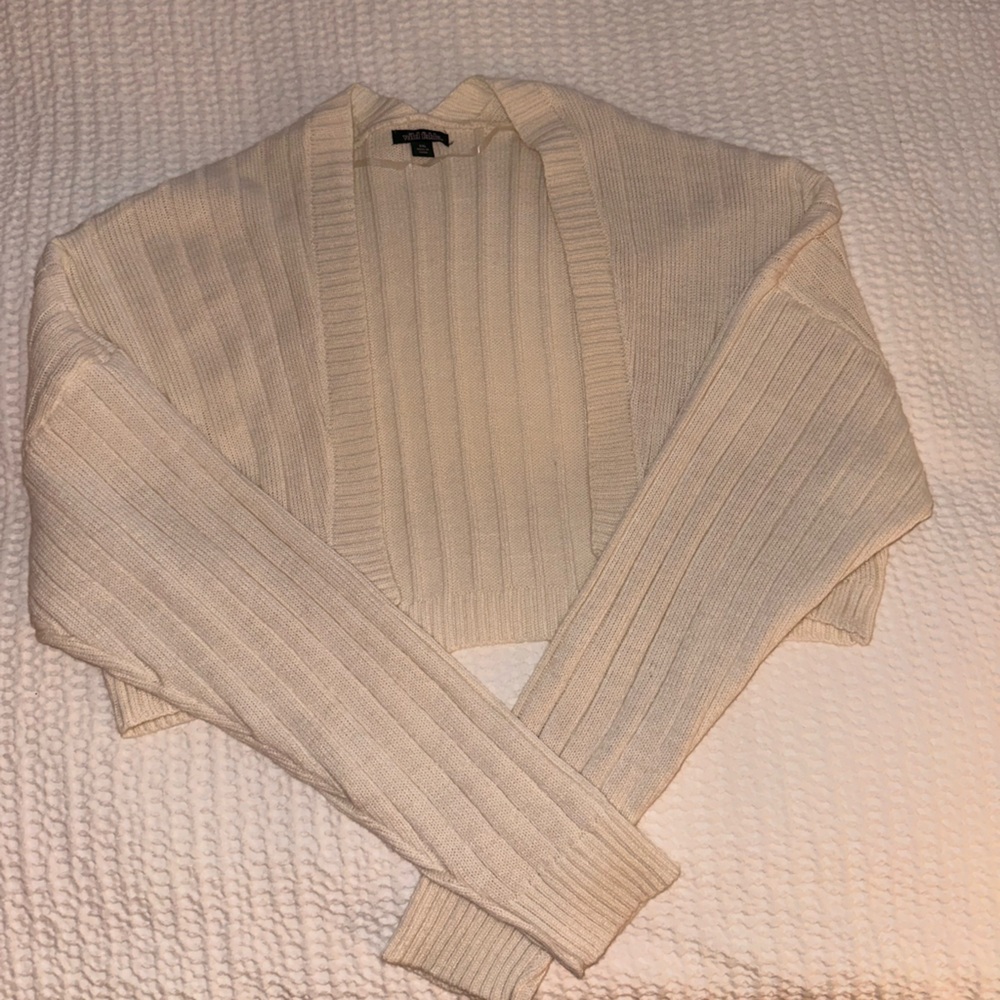 Target cropped cardigan